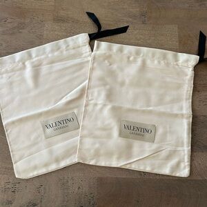 Valentino Garavani Ivory Storage Bags